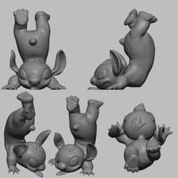 STITCH 3d model