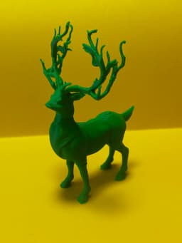 Christmas reindeer decoration 3d model