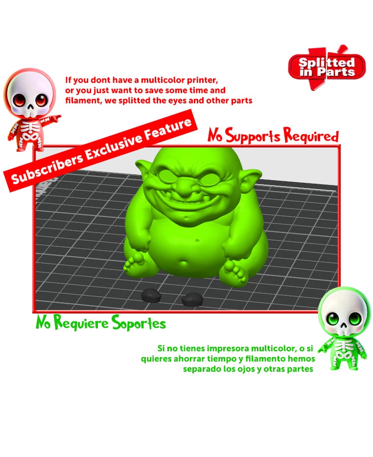 Little Ogre 3d model