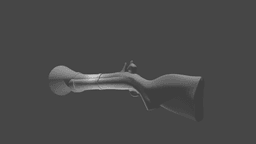 Low Poly Blunderbuss v2 3d model
