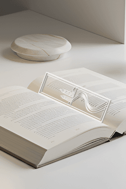 Lighthouse Bookmark, Gift Idea 3d model