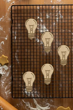Lightbulb Cookie Cutter, Biscuit Cutter 3d model