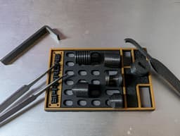 Lock Picking Training Diagram 3d model