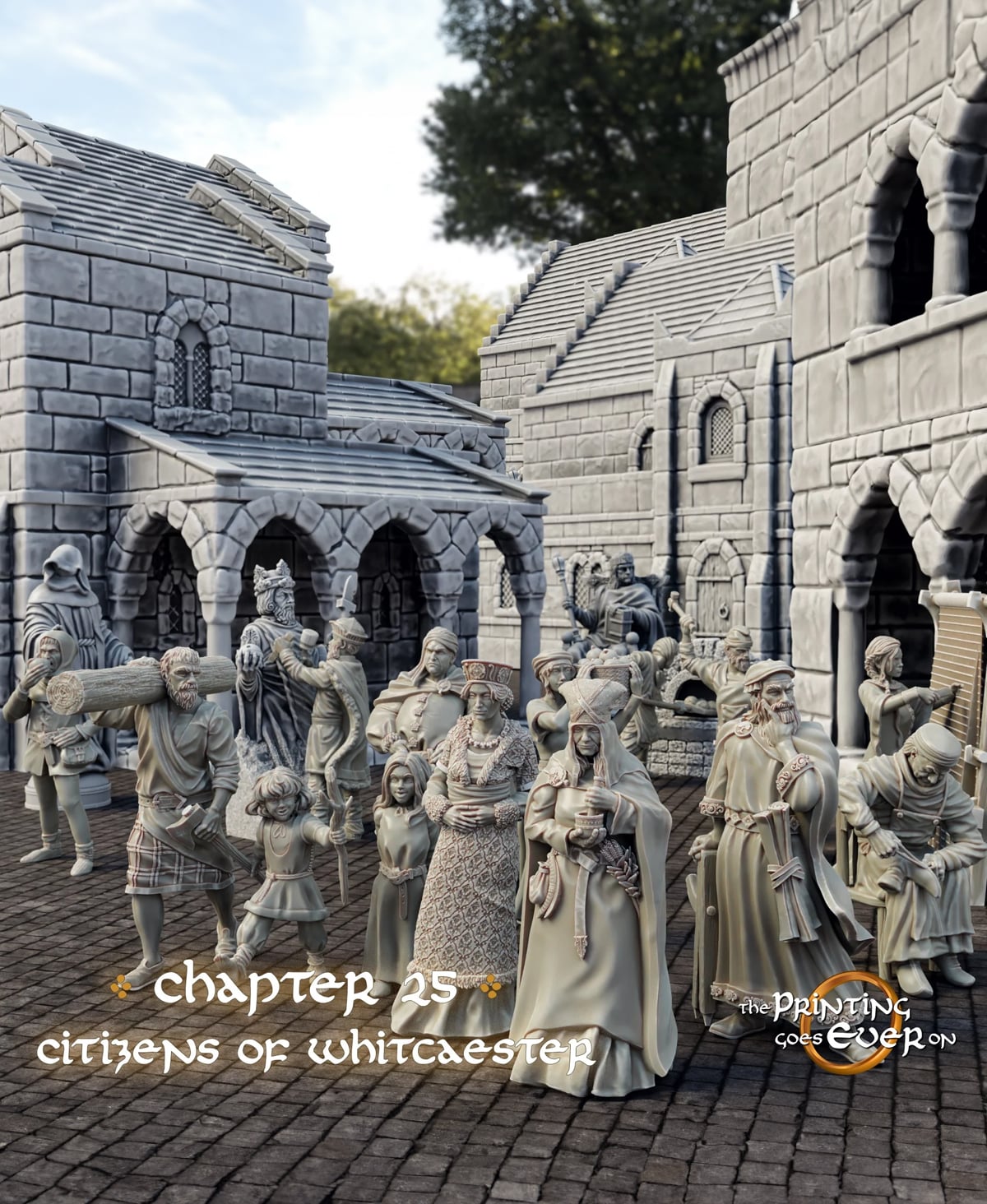 Chapter 25 - Citizens of Whitcaester - Complete Bundle 3d model