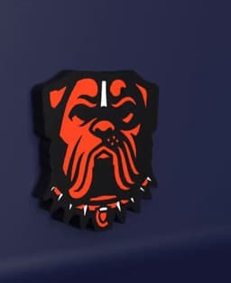 Cleveland Browns - LED Strip compatible 3d model