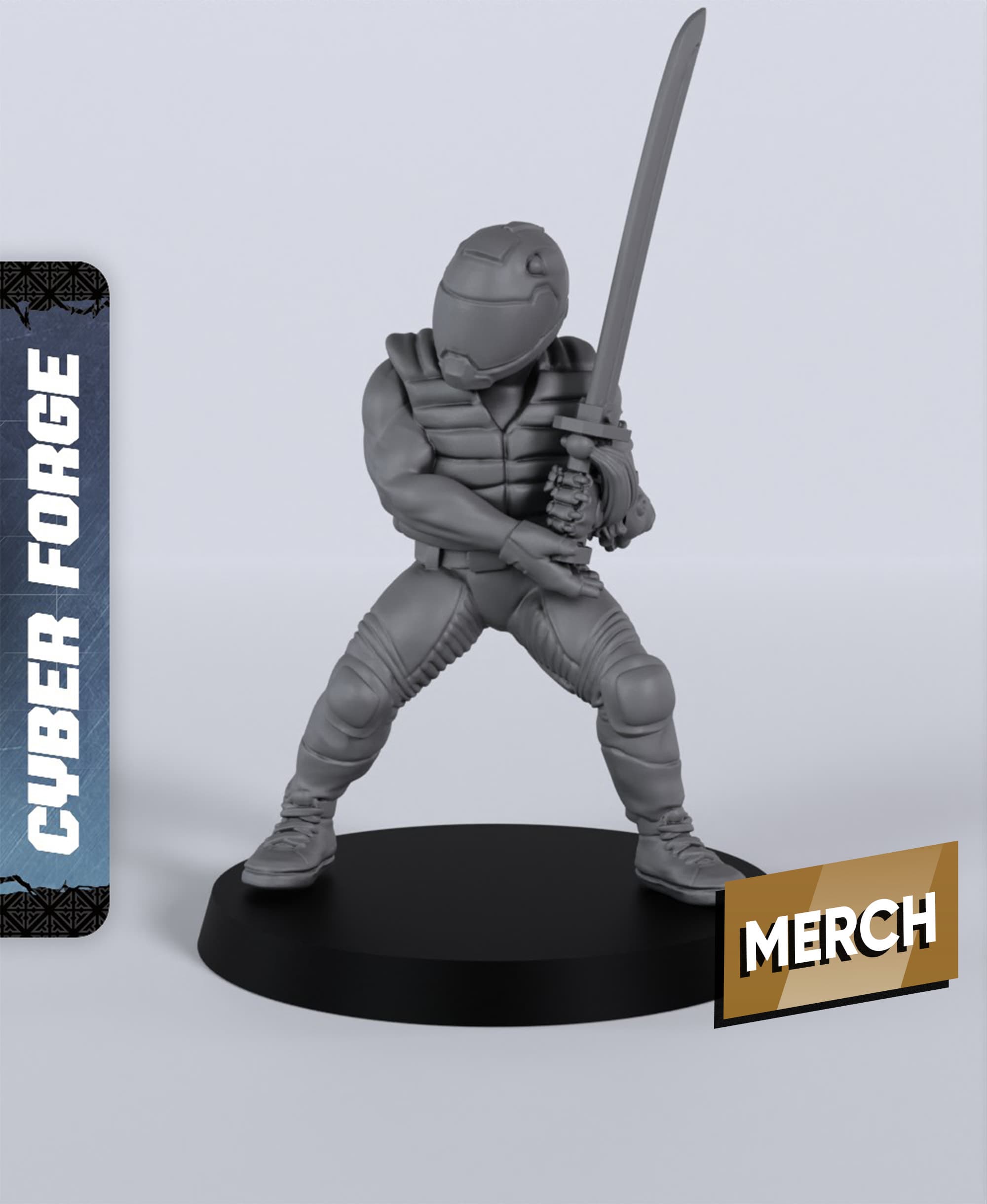Ginji Kawasaki on foot - With Free Cyberpunk - Sci-Fi Gift Ideas for RPG and Wargamers 3d model