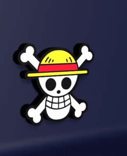 Straw Hat Pirates - LED Strip compatible 3d model
