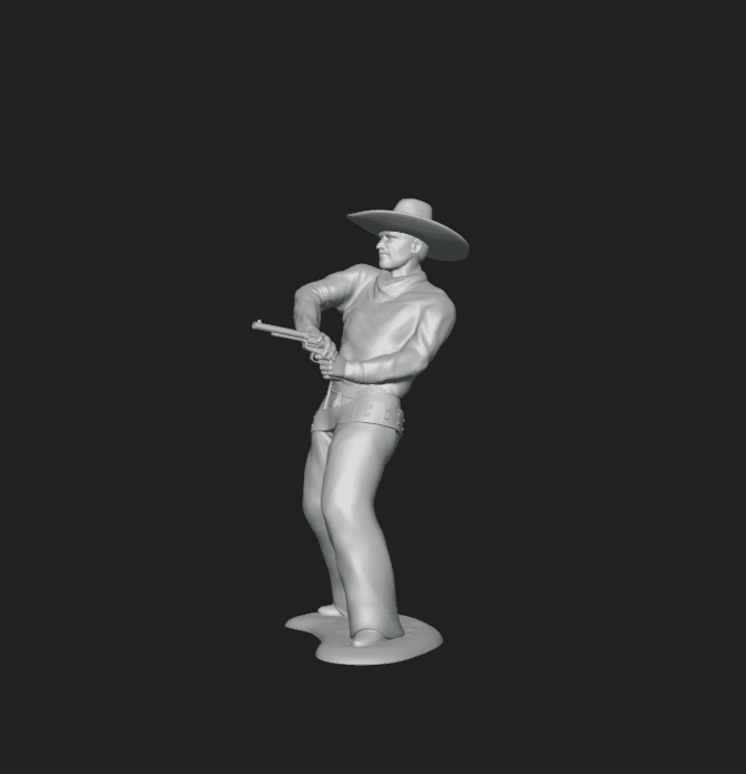 Soldiers: Cowboy Shooting 3d model