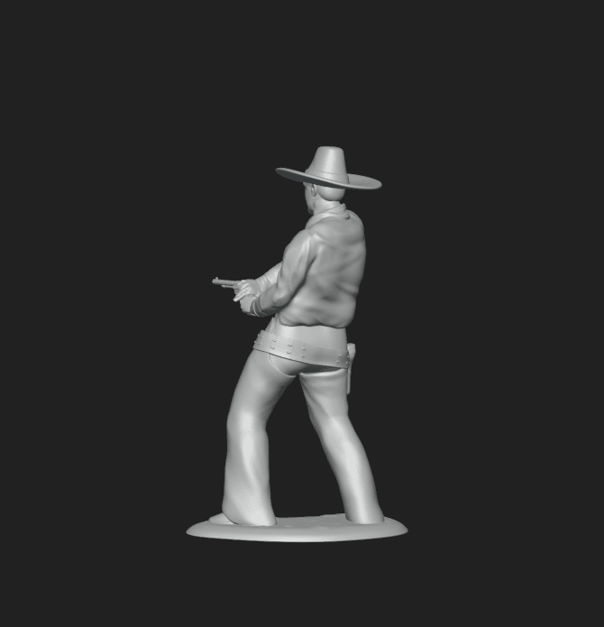 Soldiers: Cowboy Shooting 3d model