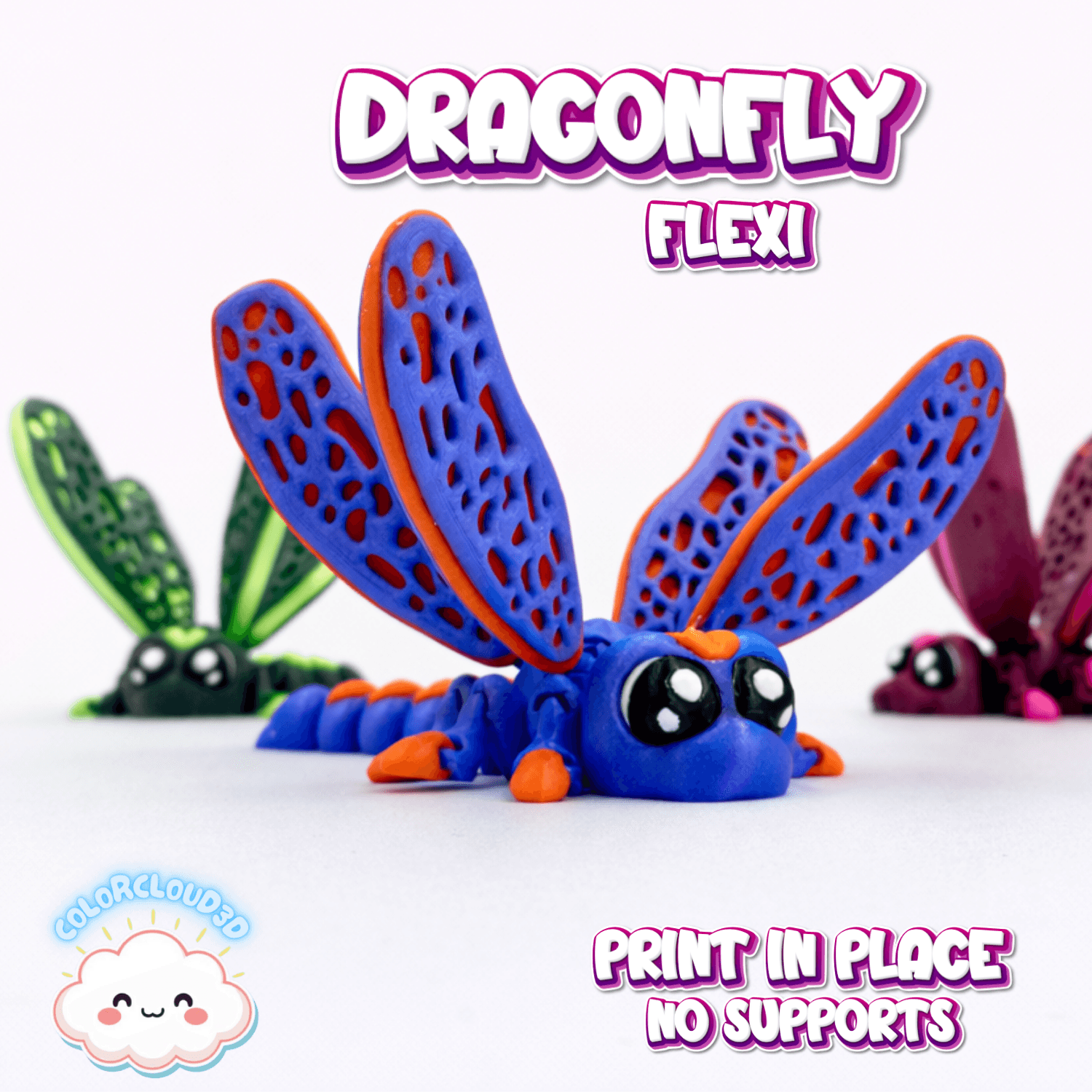 Dragonfly Flexi 3d model