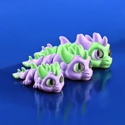 Chunkers - Dragon - Winged and Wingless 3d model