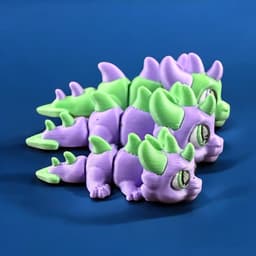 Chunkers - Dragon - Winged and Wingless 3d model