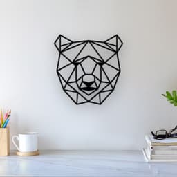 Bear Wall Art 3d model