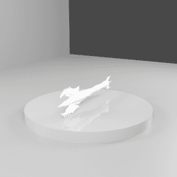 Skyrim Melee prop file 3d model
