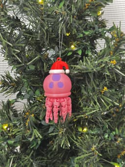 Christmas Spongebob Jellyfish.3mf 3d model