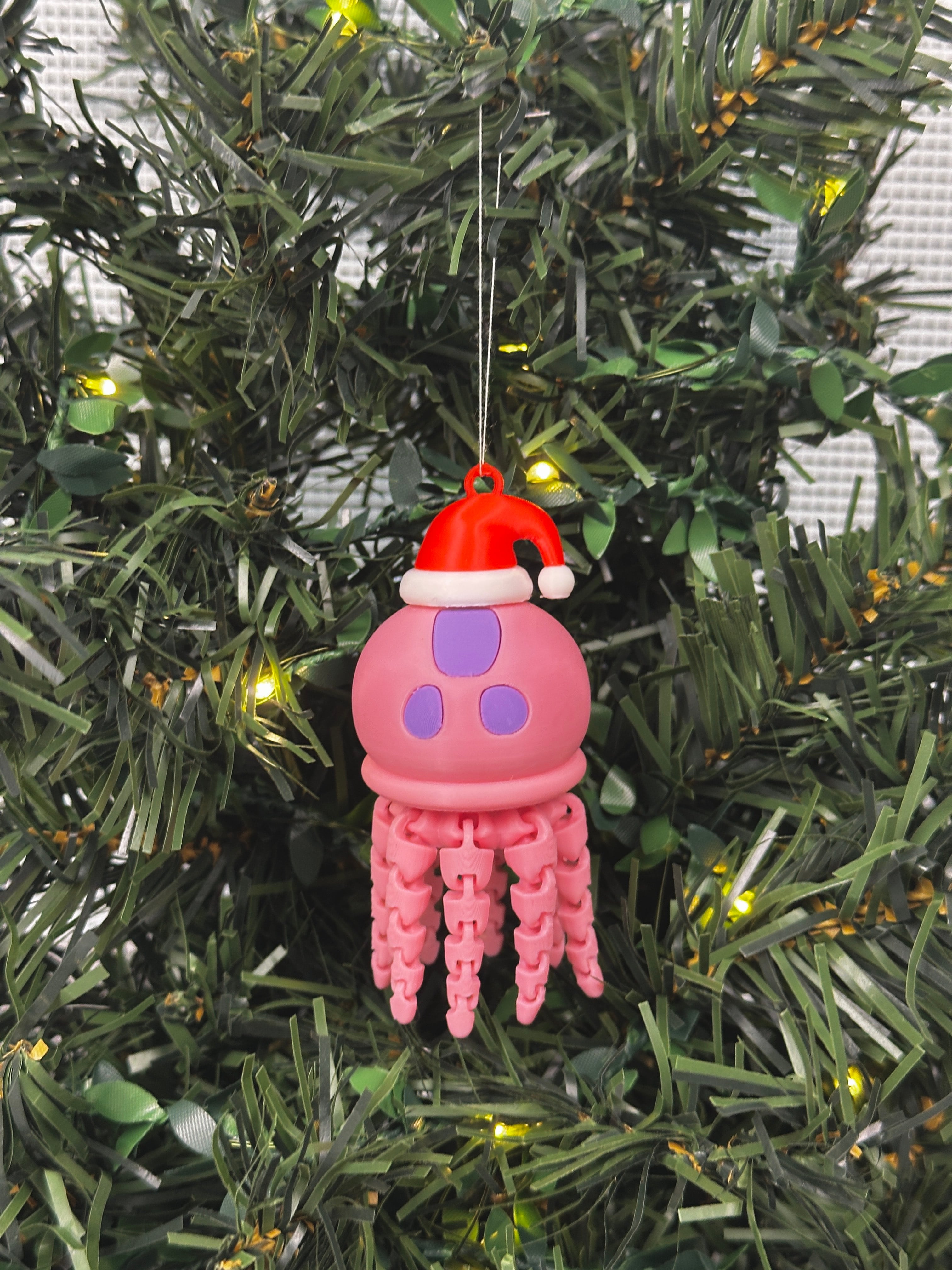 Christmas Spongebob Jellyfish.3mf 3d model