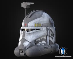 Commander Wolffe Helmet - 3D Print Files 3d model