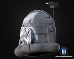 Commander Wolffe Helmet - 3D Print Files 3d model