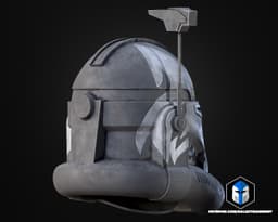 Commander Wolffe Helmet - 3D Print Files 3d model