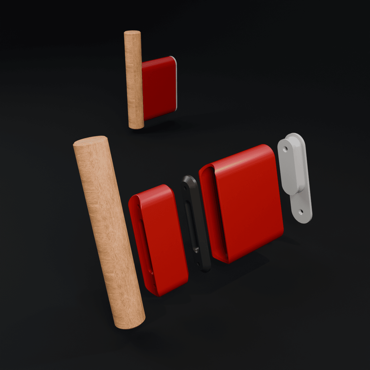 Yet another wall hanger 3d model