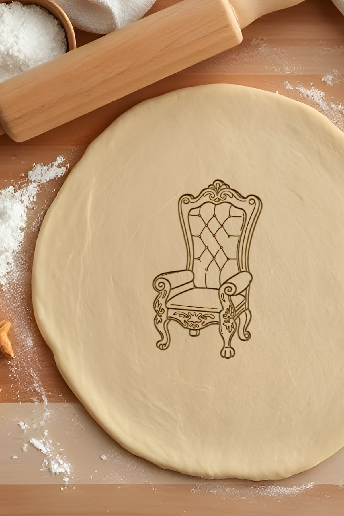 King Cookie Cutter, Biscuit Cutter 3d model