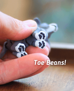 Italian Greyhound - Articulated Fidget Dog 3d model