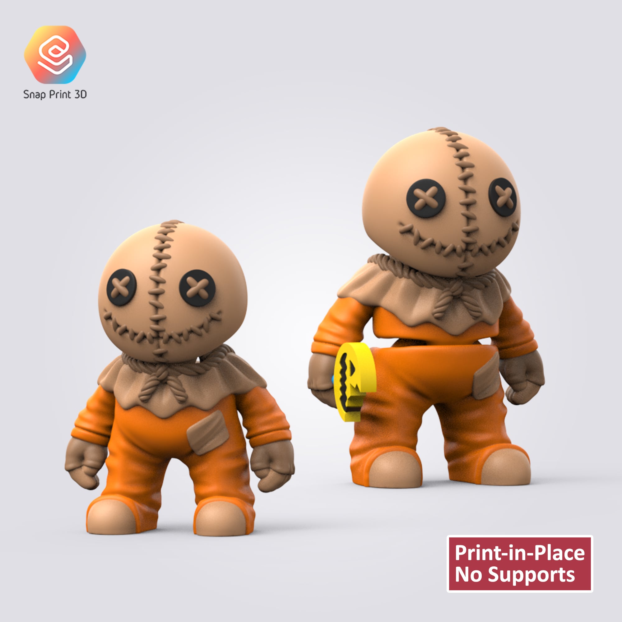 Flexi Halloween Sam 3d model