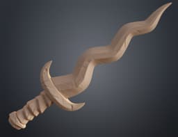 Slay the Spire Silent Dagger and Shiv 3d model