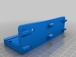 Anycubic 3X1 Sidecar, Gridfinity 3d model