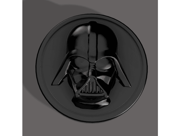 Darth Vader Coin 3d model