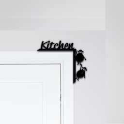 Door Corner Decor 3d model
