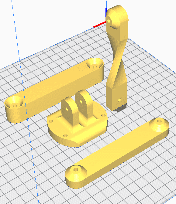 Flexible Arm (multi purpose) 3d model