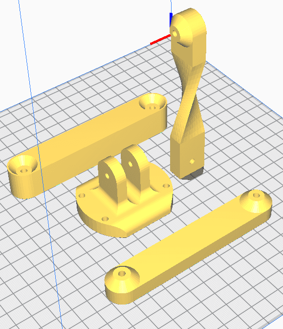 Flexible Arm (multi purpose) 3d model