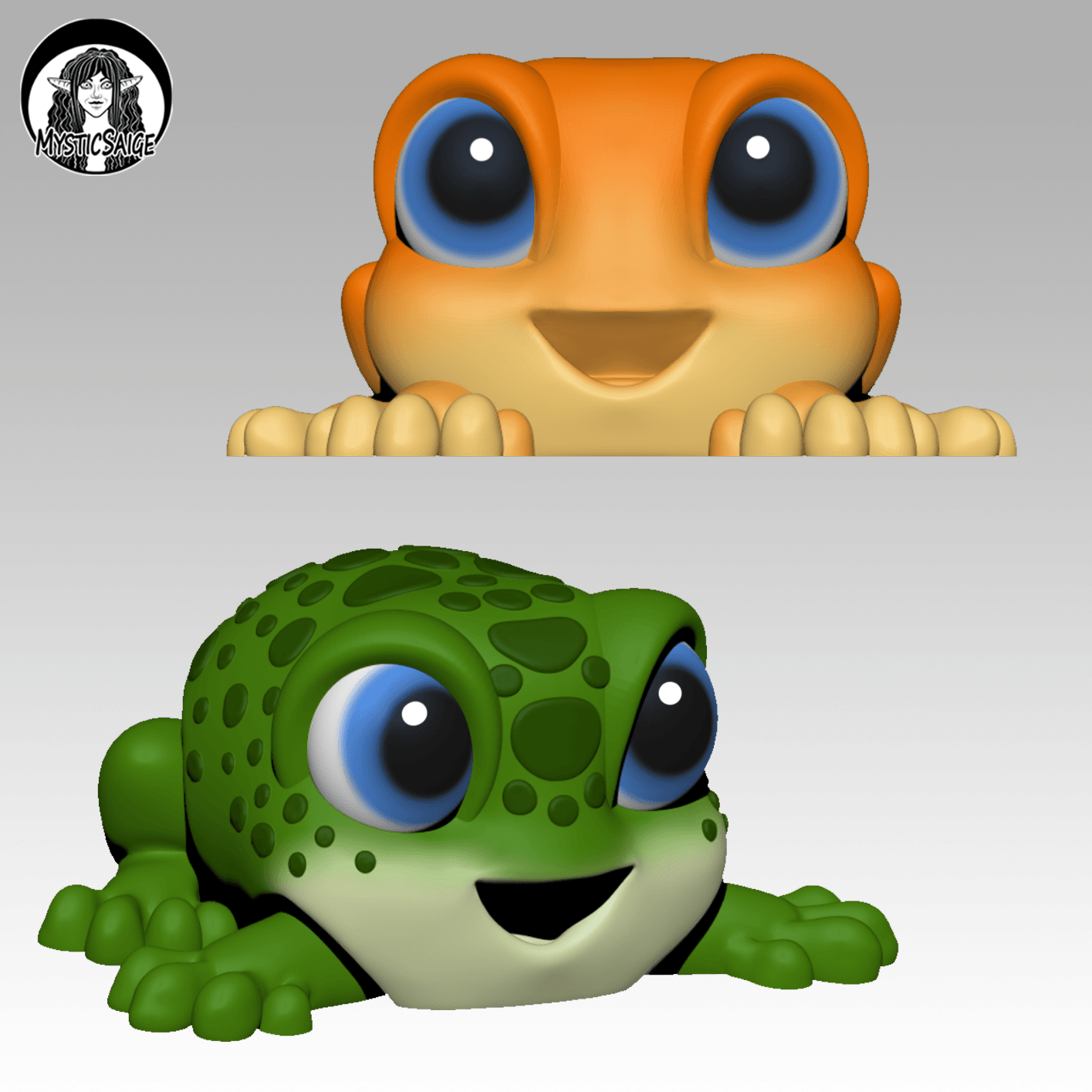 Frog Puffling - Exclusive Model 3d model