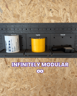 Shelf 3x3 - Cargo Attachment 3d model