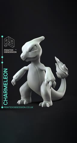Charmeleon - Pokemon - Fan Art 3d model