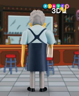 Moe Szyslak 3d model