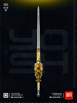 Blade of Olympus 3D Printer STL 3d model