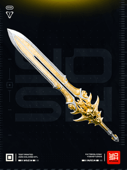Blade of Olympus 3D Printer STL 3d model