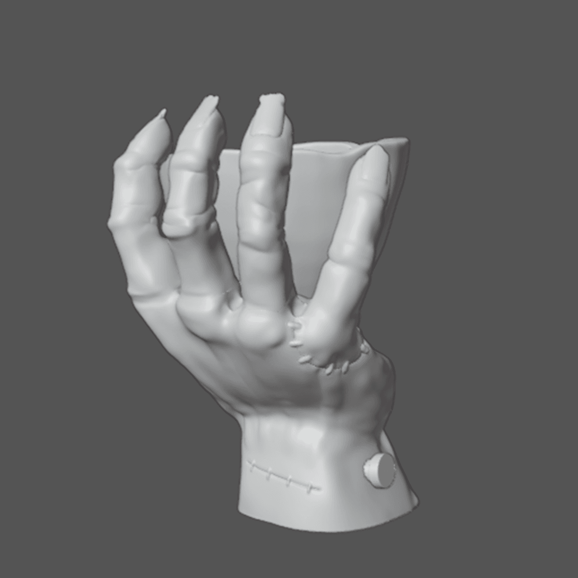 Frankenstein Hand 3d model