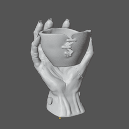 Frankenstein Hand 3d model