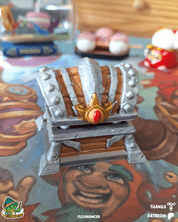 Mimic Chest | Flexi print-in-place | Multicolor 3d model