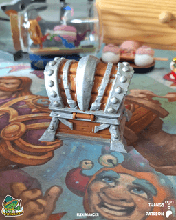 Mimic Chest | Flexi print-in-place | Multicolor 3d model