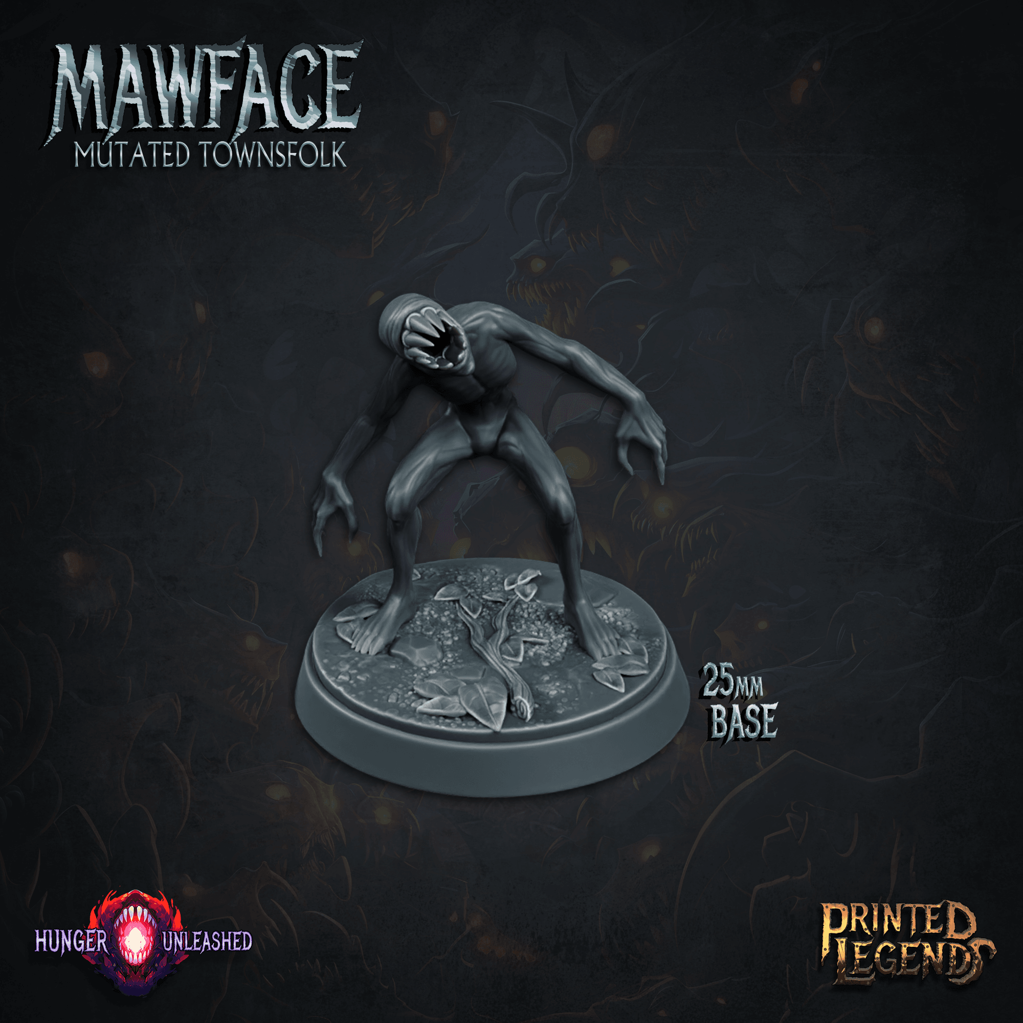 Mawface 03 (25mm) 3d model