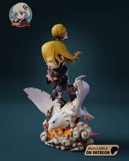 Deidara Chibi - Premium Collectible 3d model