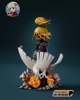 Deidara Chibi - Premium Collectible 3d model