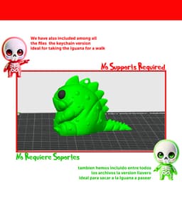 Chubby Iguana 3d model