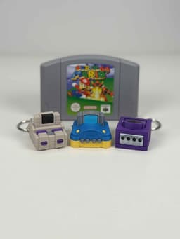 Retro Console Clickers 3d model