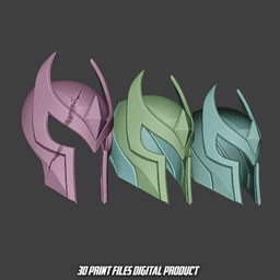 Magneto Master of Magnetism Helmet Marvel Rivals 3d model
