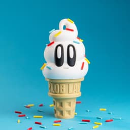 Blob Ice Cream - Modular Art Toy 3d model